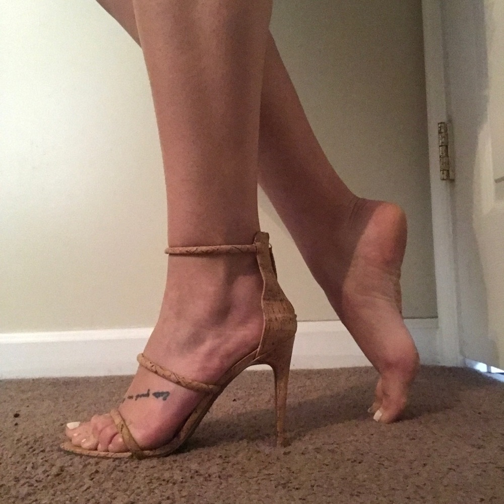 Bebe Cork Heels